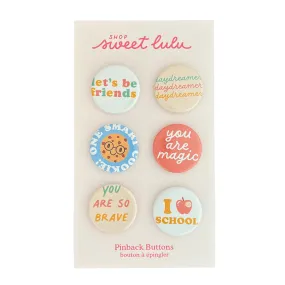 Back to School Button Set