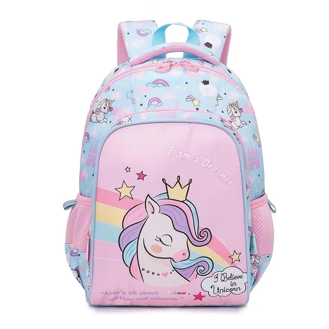 BACKPACK FOR BOYS & GIRLS STYLISH DURABLE WATER RESISTANT BACKPACK SHOULDER SCHOOL BAGS FOR KIDS