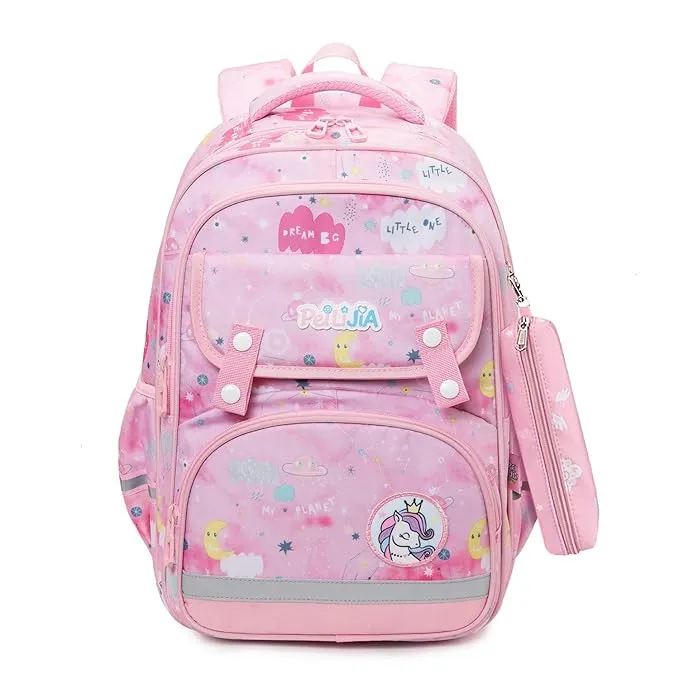 BACKPACK FOR BOYS & GIRLS STYLISH DURABLE WATER RESISTANT BACKPACK SHOULDER SCHOOL BAGS FOR KIDS