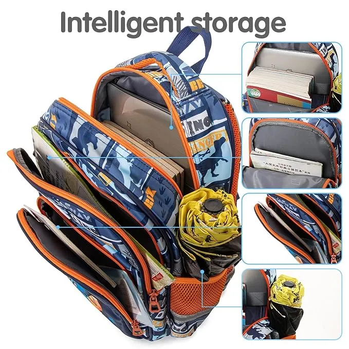 BACKPACK FOR BOYS & GIRLS STYLISH DURABLE WATER RESISTANT BACKPACK SHOULDER SCHOOL BAGS FOR KIDS