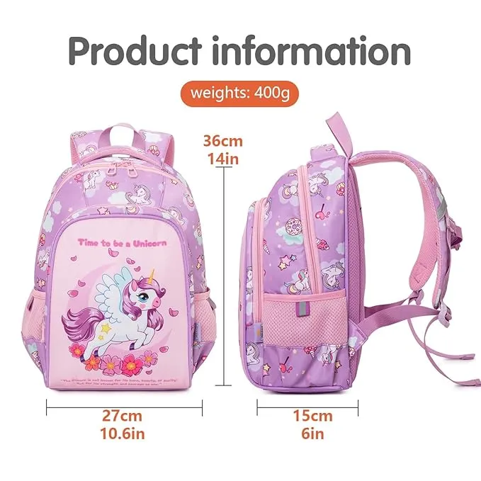 BACKPACK FOR BOYS & GIRLS STYLISH DURABLE WATER RESISTANT BACKPACK SHOULDER SCHOOL BAGS FOR KIDS