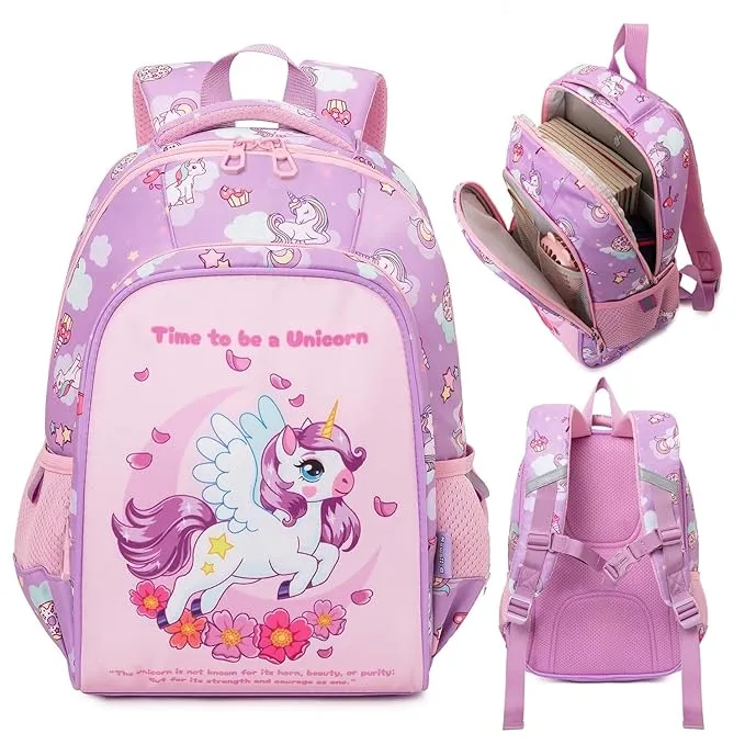 BACKPACK FOR BOYS & GIRLS STYLISH DURABLE WATER RESISTANT BACKPACK SHOULDER SCHOOL BAGS FOR KIDS