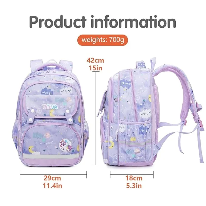 BACKPACK FOR BOYS & GIRLS STYLISH DURABLE WATER RESISTANT BACKPACK SHOULDER SCHOOL BAGS FOR KIDS