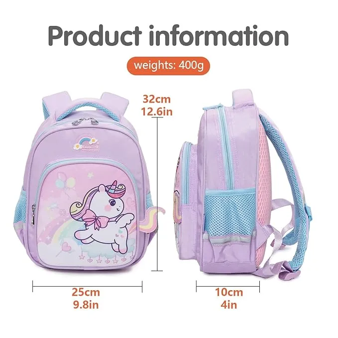 BACKPACK FOR BOYS & GIRLS STYLISH DURABLE WATER RESISTANT BACKPACK SHOULDER SCHOOL BAGS FOR KIDS