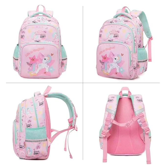 BACKPACK FOR BOYS & GIRLS STYLISH DURABLE WATER RESISTANT BACKPACK SHOULDER SCHOOL BAGS FOR KIDS