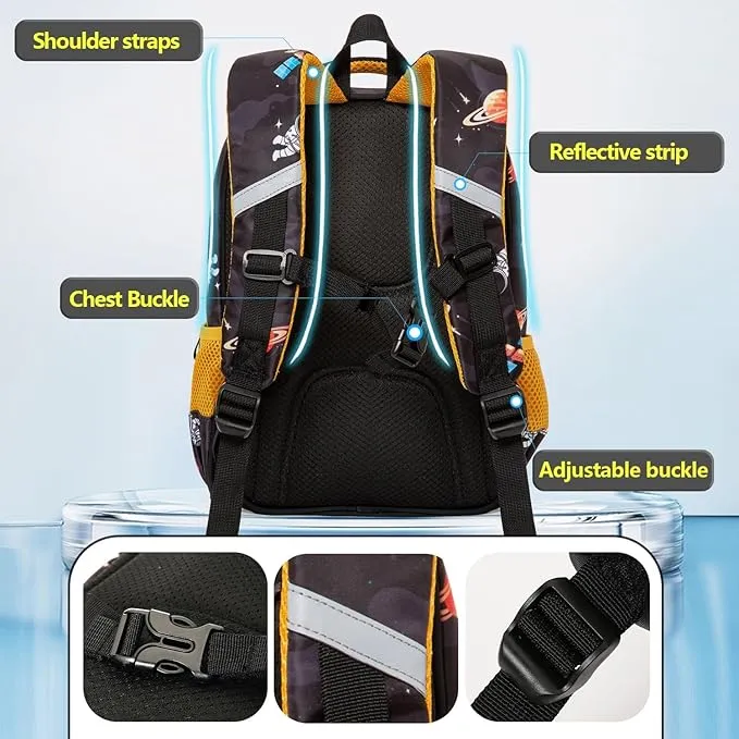 BACKPACK FOR BOYS & GIRLS STYLISH DURABLE WATER RESISTANT BACKPACK SHOULDER SCHOOL BAGS FOR KIDS