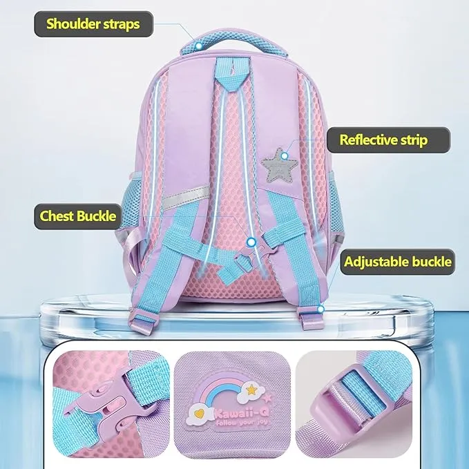 BACKPACK FOR BOYS & GIRLS STYLISH DURABLE WATER RESISTANT BACKPACK SHOULDER SCHOOL BAGS FOR KIDS