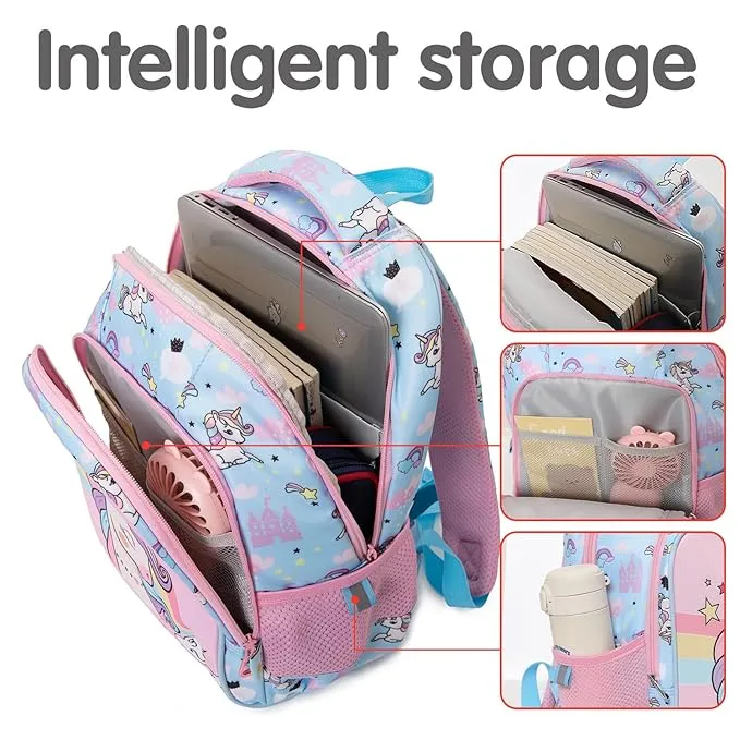 BACKPACK FOR BOYS & GIRLS STYLISH DURABLE WATER RESISTANT BACKPACK SHOULDER SCHOOL BAGS FOR KIDS