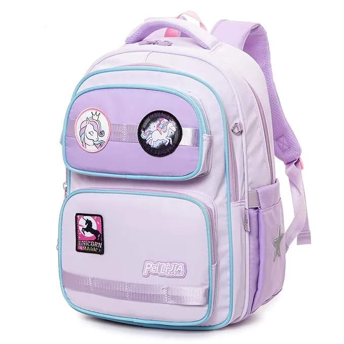 BACKPACK FOR BOYS & GIRLS STYLISH DURABLE WATER RESISTANT BACKPACK SHOULDER SCHOOL BAGS FOR KIDS