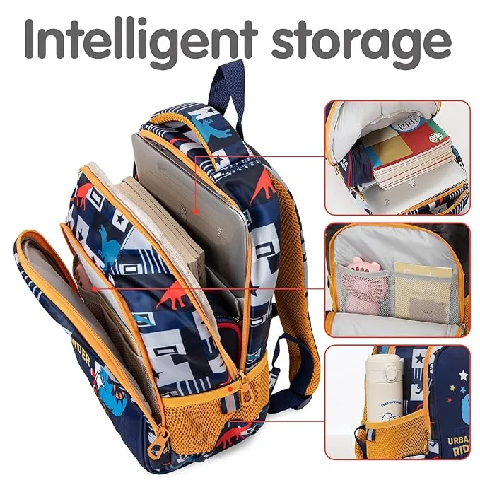 BACKPACK FOR BOYS & GIRLS STYLISH DURABLE WATER RESISTANT BACKPACK SHOULDER SCHOOL BAGS FOR KIDS