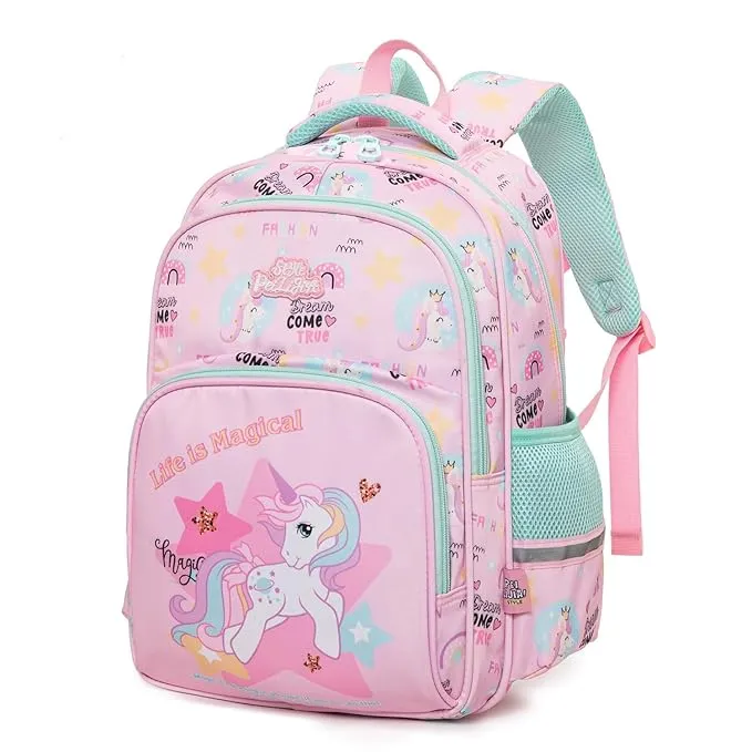 BACKPACK FOR BOYS & GIRLS STYLISH DURABLE WATER RESISTANT BACKPACK SHOULDER SCHOOL BAGS FOR KIDS