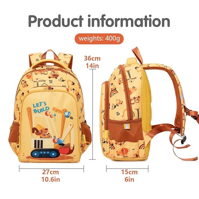 BACKPACK FOR BOYS & GIRLS STYLISH DURABLE WATER RESISTANT BACKPACK SHOULDER SCHOOL BAGS FOR KIDS