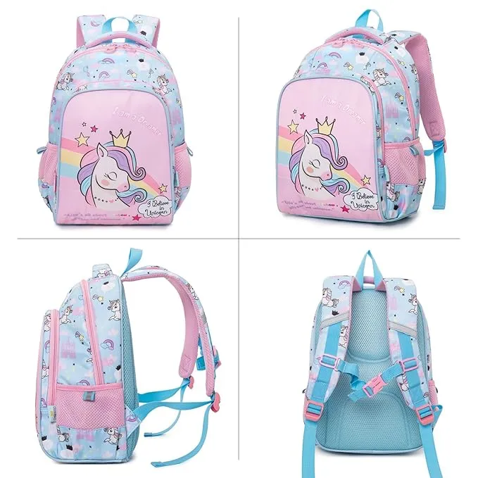 BACKPACK FOR BOYS & GIRLS STYLISH DURABLE WATER RESISTANT BACKPACK SHOULDER SCHOOL BAGS FOR KIDS