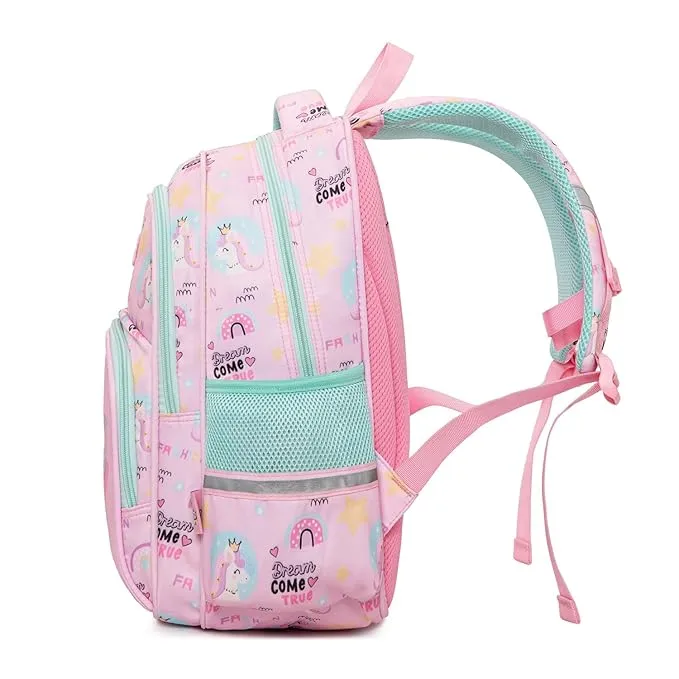 BACKPACK FOR BOYS & GIRLS STYLISH DURABLE WATER RESISTANT BACKPACK SHOULDER SCHOOL BAGS FOR KIDS