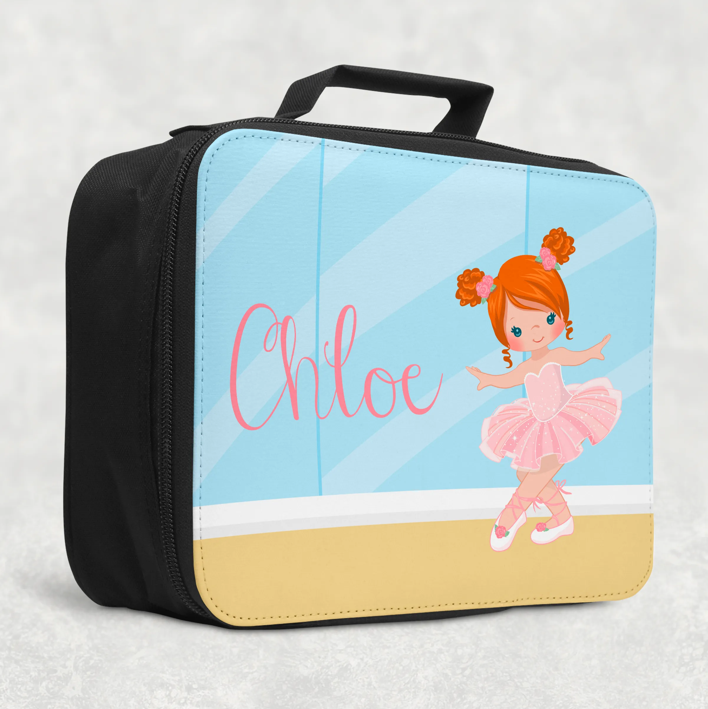 Ballet Room Personalised Insulated Lunch Bag