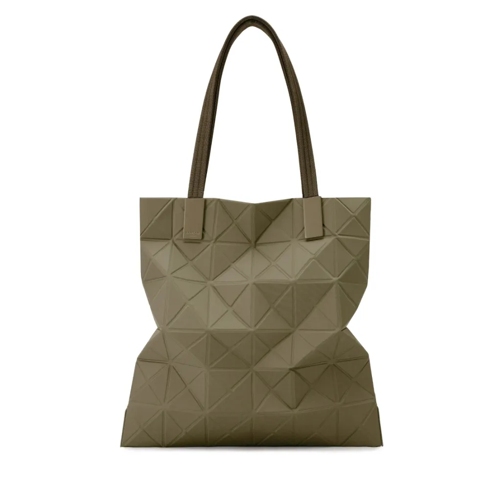 BAO BAO ISSEY MIYAKE TRACK TOTE BAG 6x6 Checkered pattern