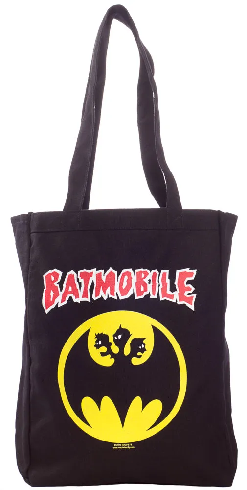 BATMOBILE BATMOSIGNAL TOTE BAG