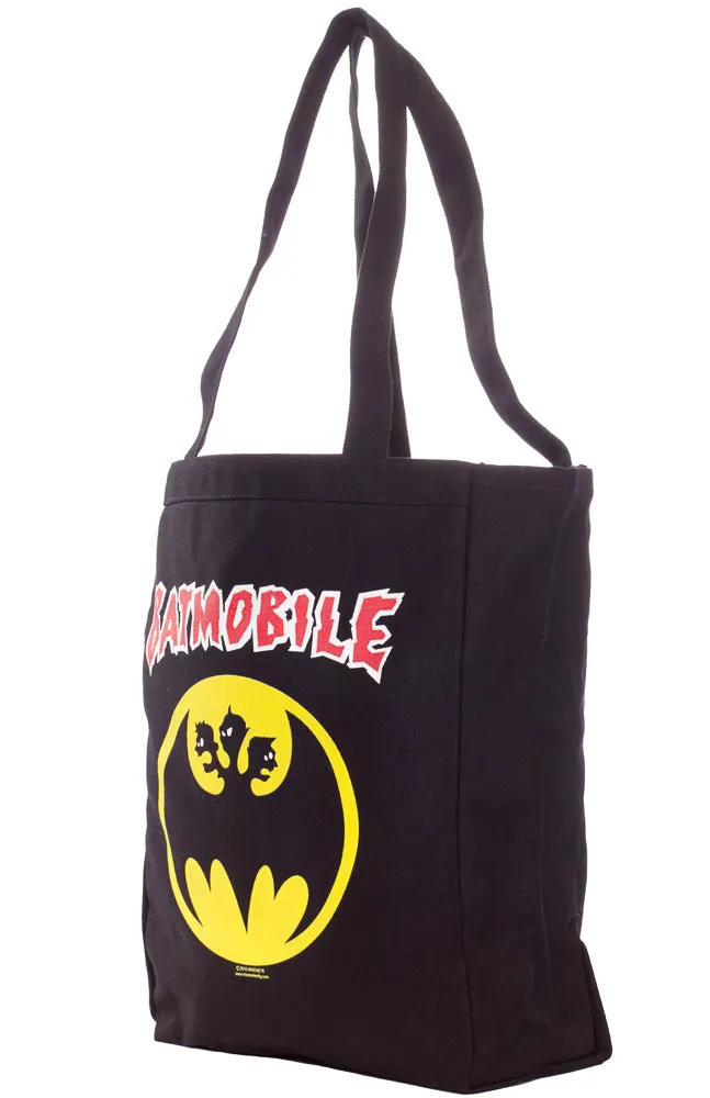 BATMOBILE BATMOSIGNAL TOTE BAG