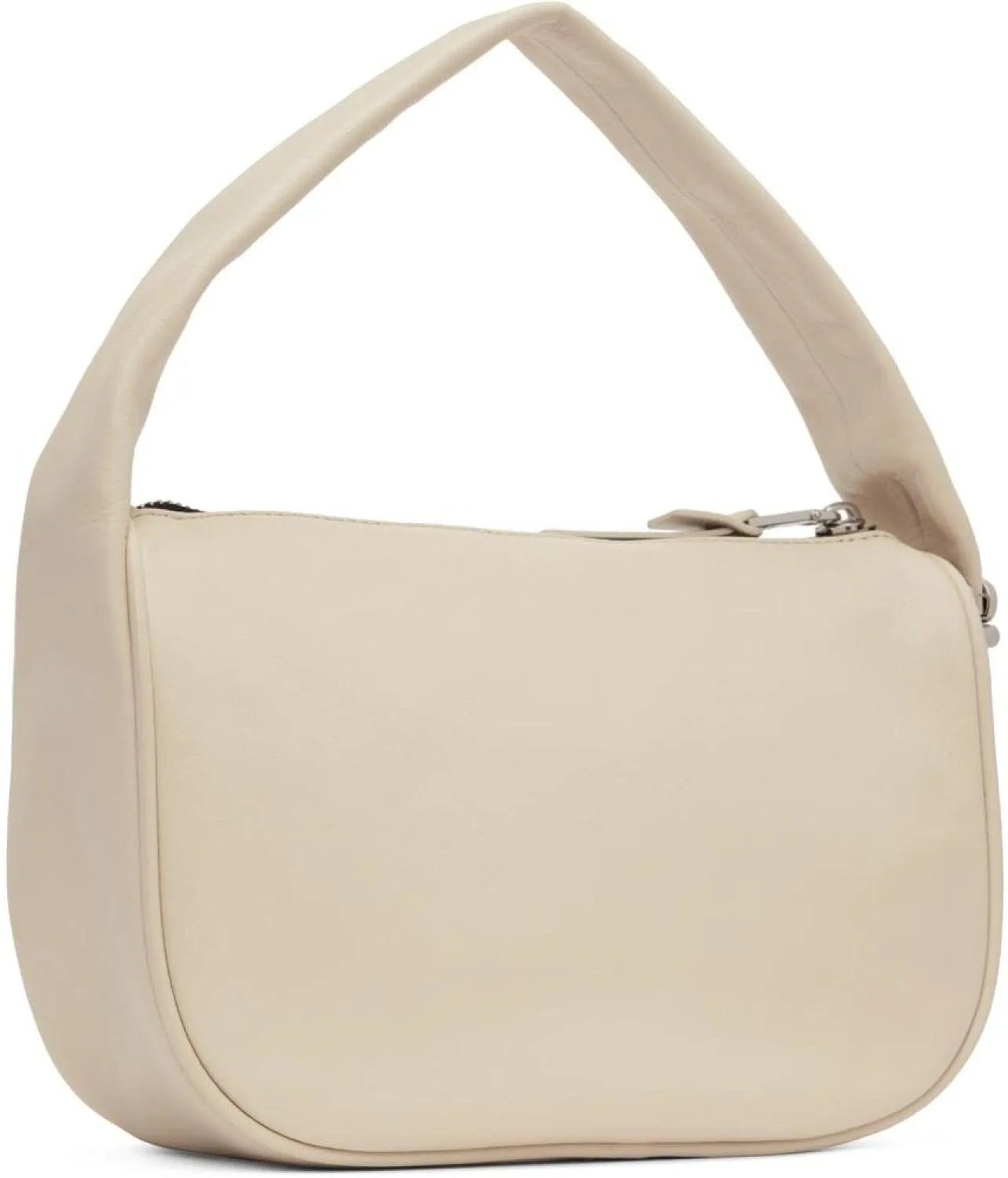 Beige 'The Pushlock' Bag