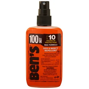 Ben's Max 100% Deet 3.4oz Pump