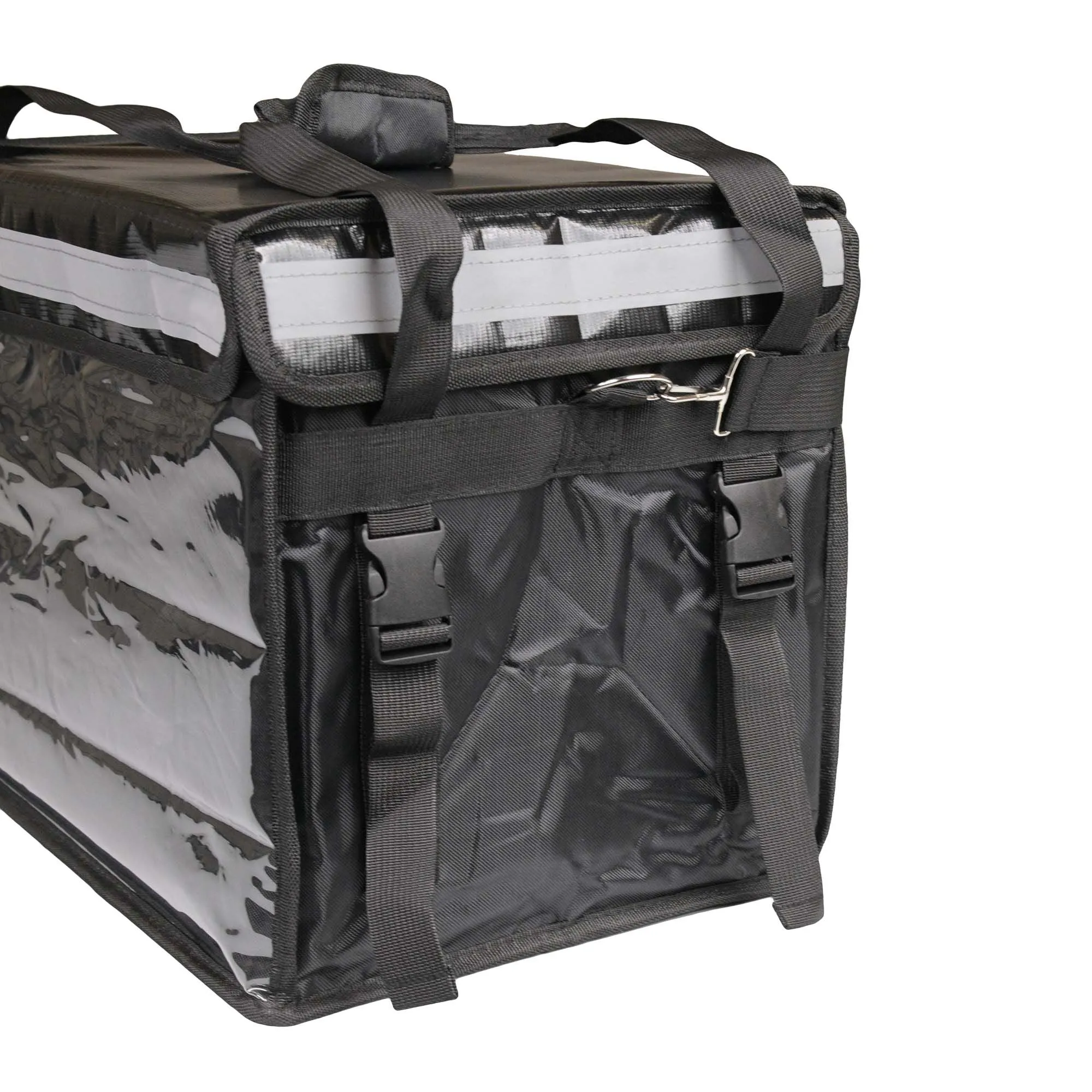 Bike It Thermo-Box Insulated Motorcycle Courier Takeaway Delivery Box with Universal Fitting kit (48, 62 or 80 Litres) (Deliveroo®, Just Eat®, Uber Eats® etc)