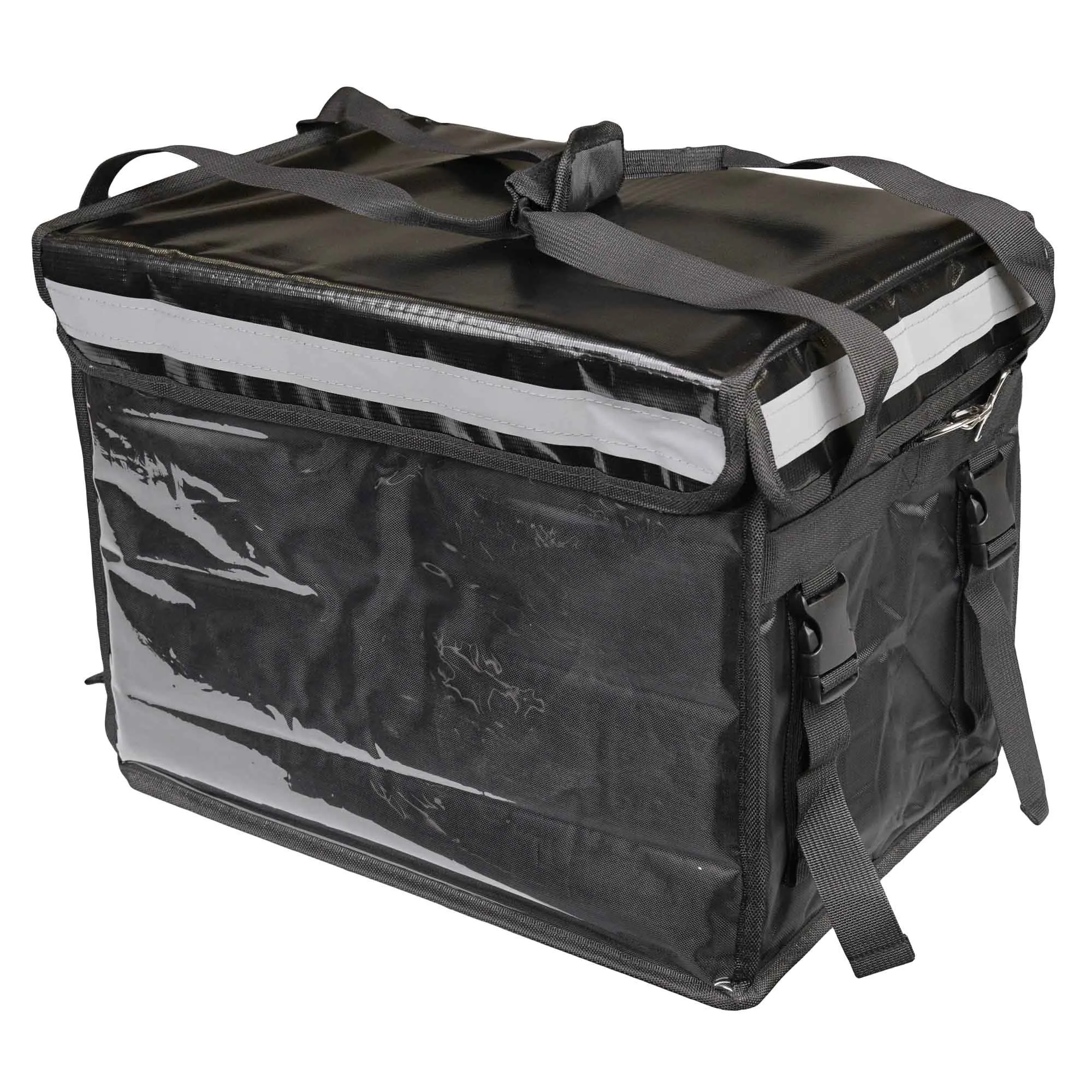 Bike It Thermo-Box Insulated Motorcycle Courier Takeaway Delivery Box with Universal Fitting kit (48, 62 or 80 Litres) (Deliveroo®, Just Eat®, Uber Eats® etc)