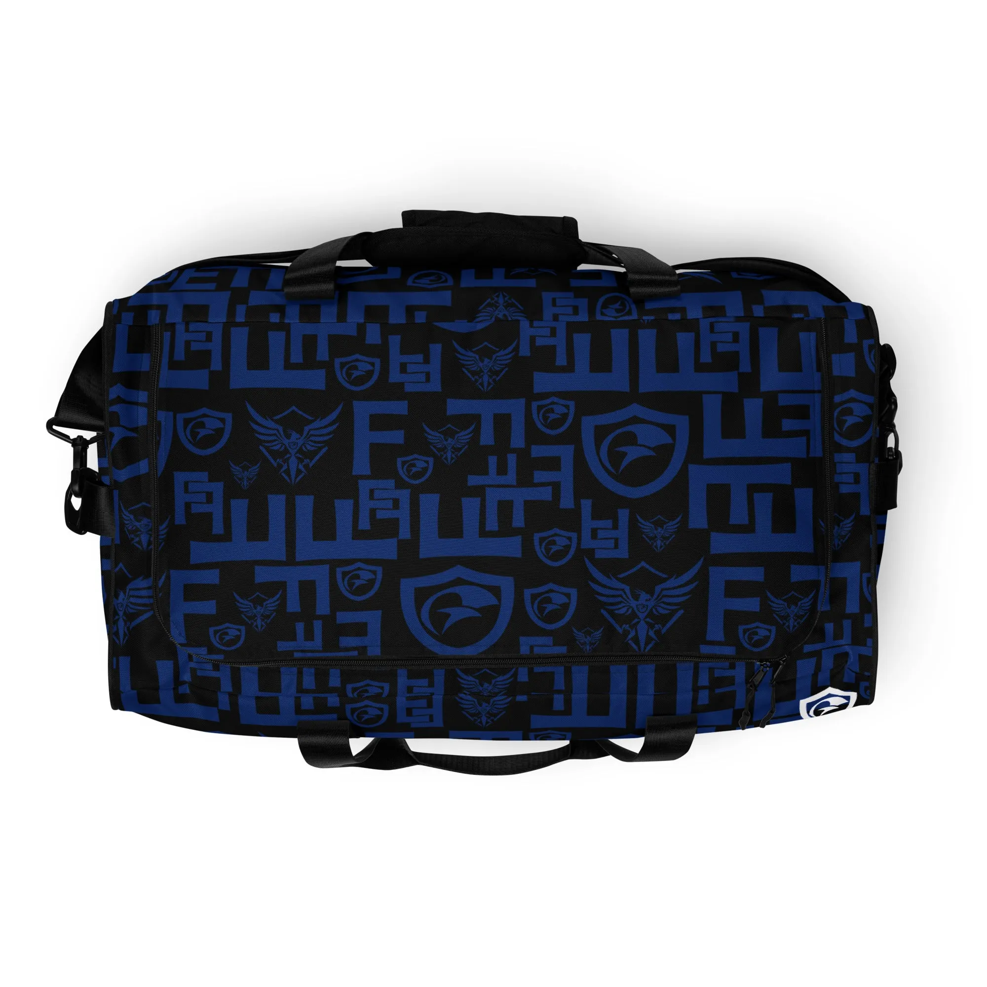 Blue Art Duffle bag