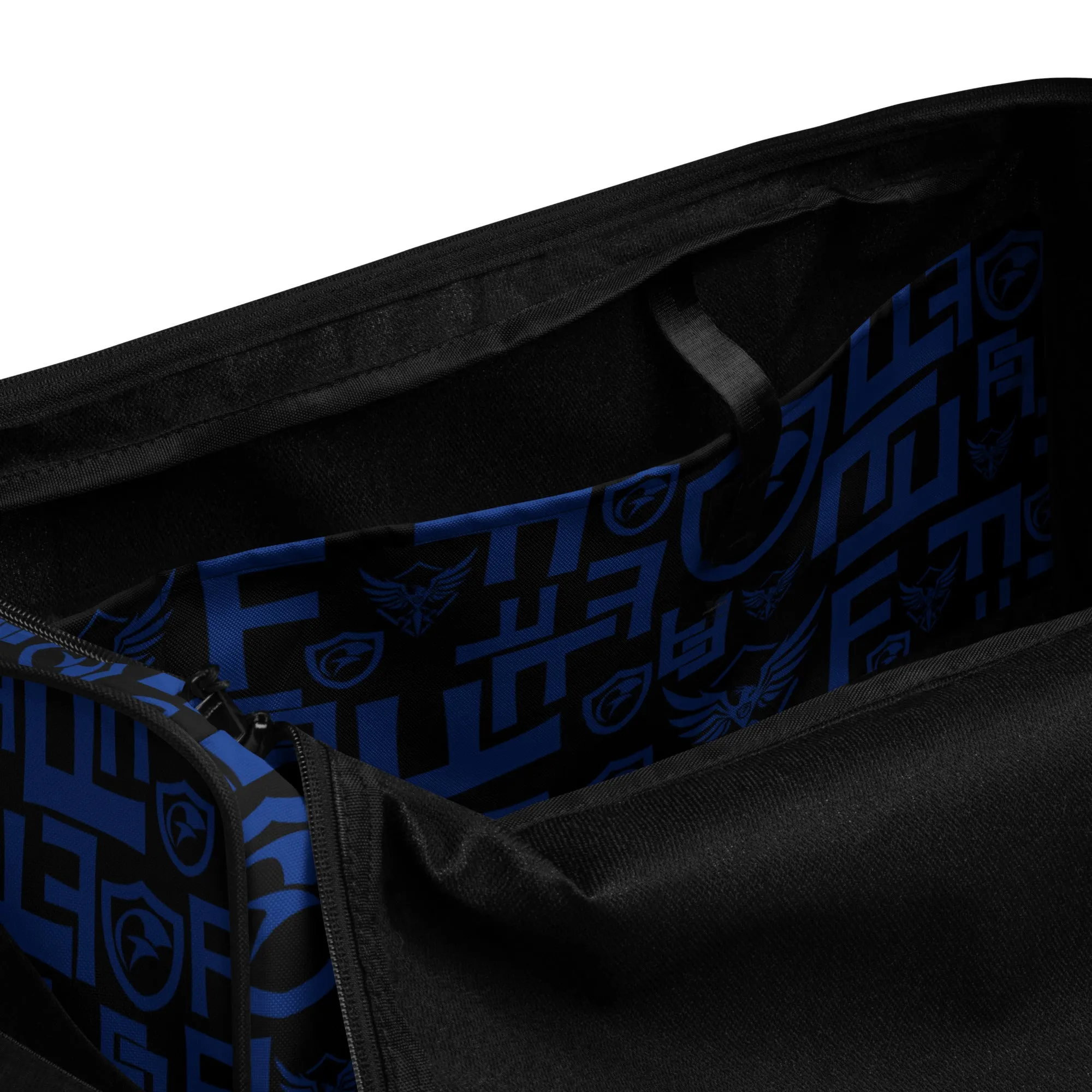 Blue Art Duffle bag