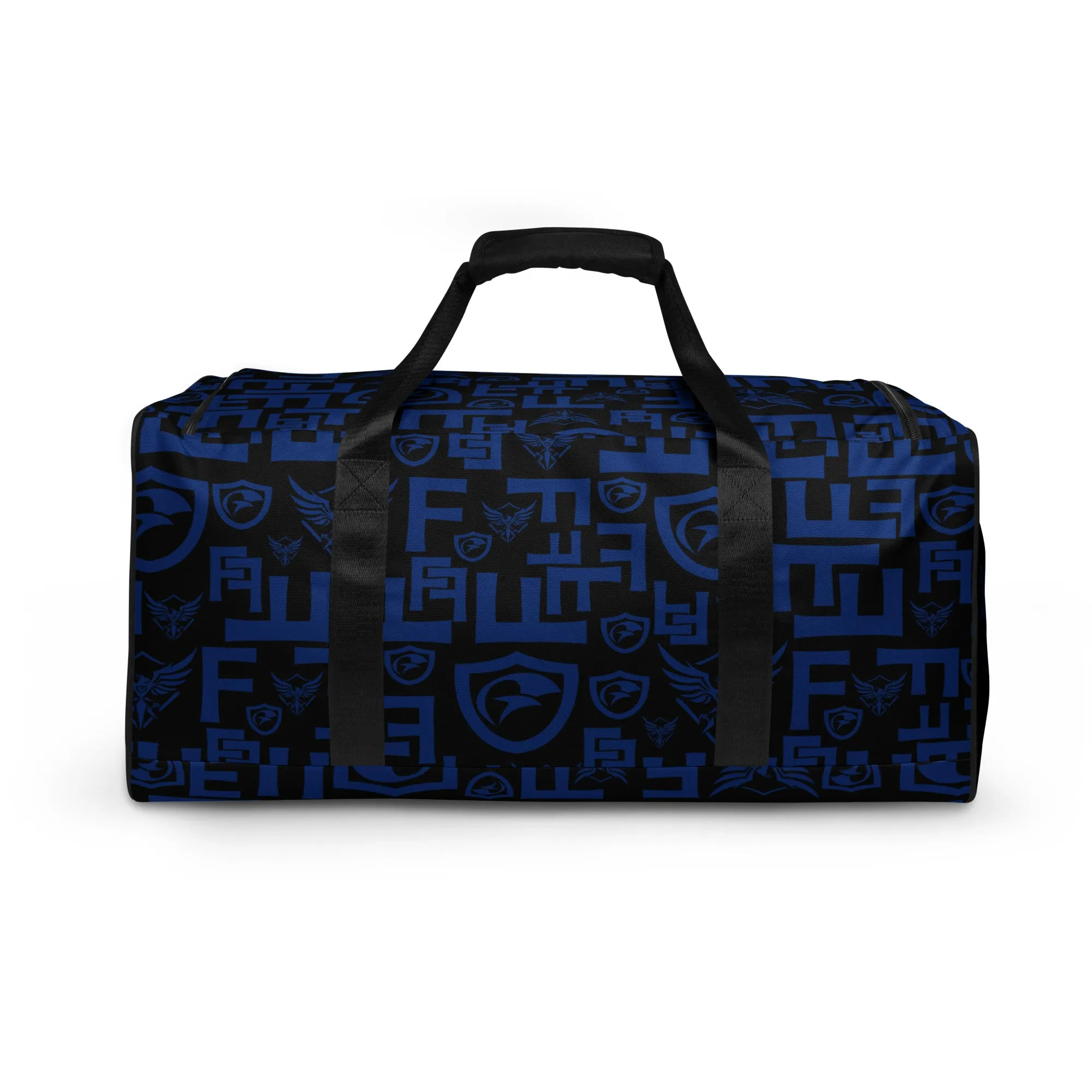 Blue Art Duffle bag