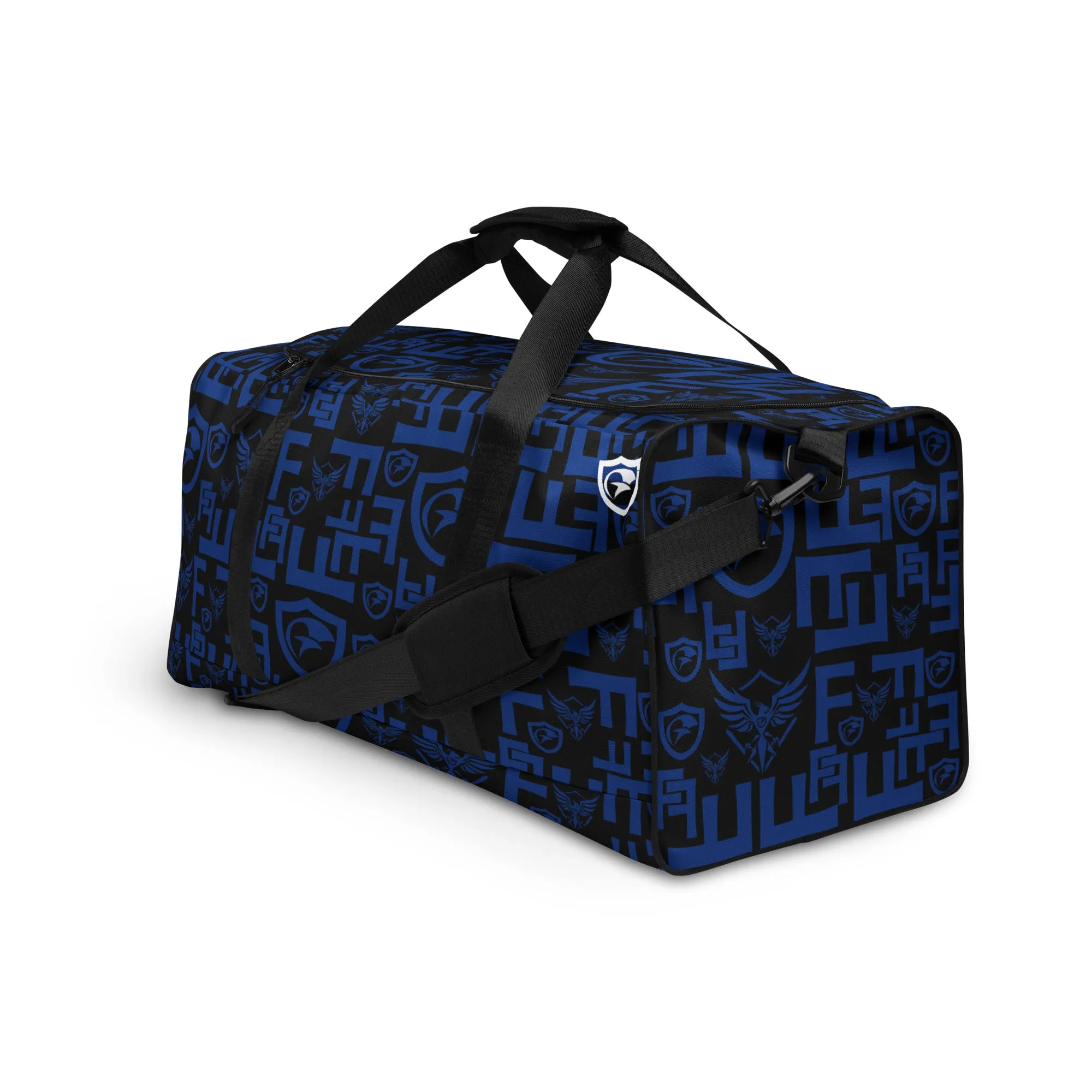 Blue Art Duffle bag