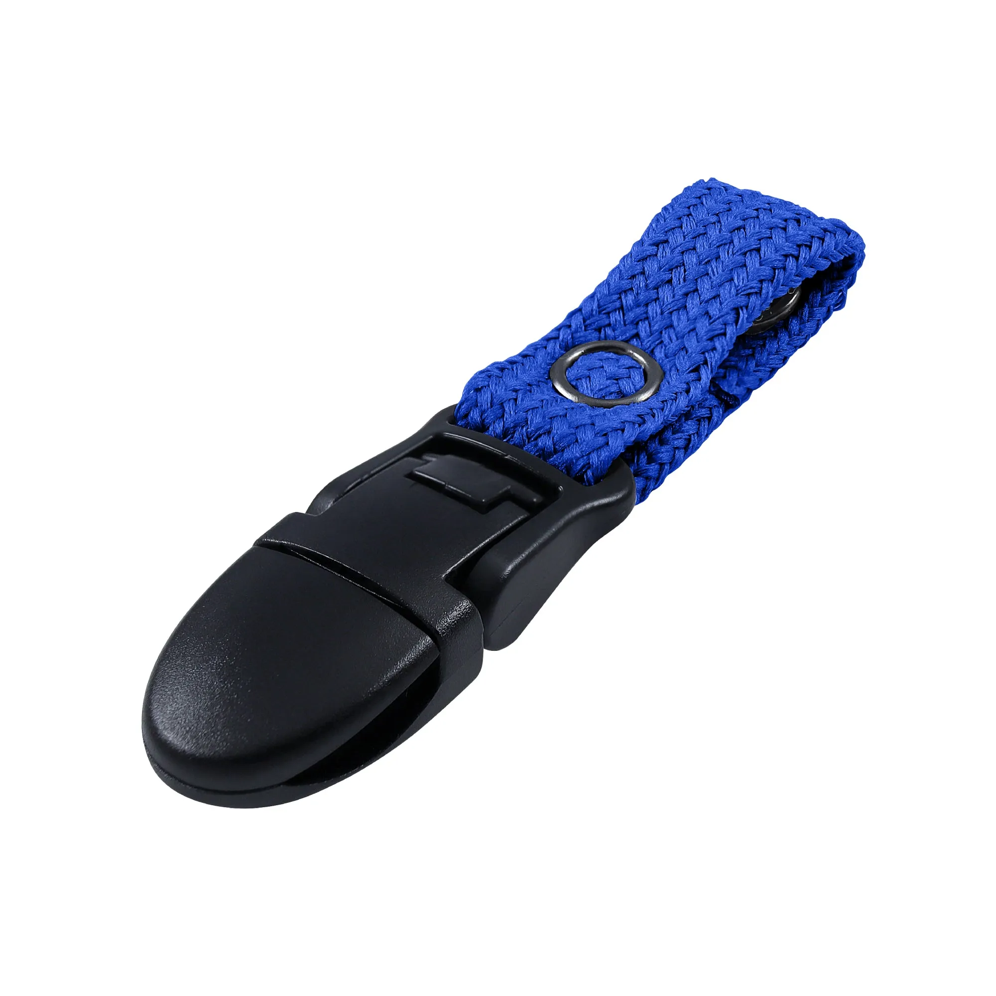 Blue Drink Tube Lanyard Clip