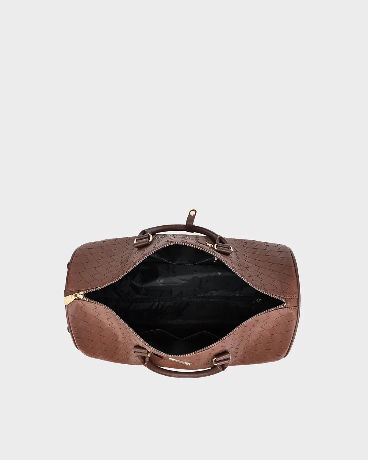 Bodega Rolling Duffle Bag in Brown