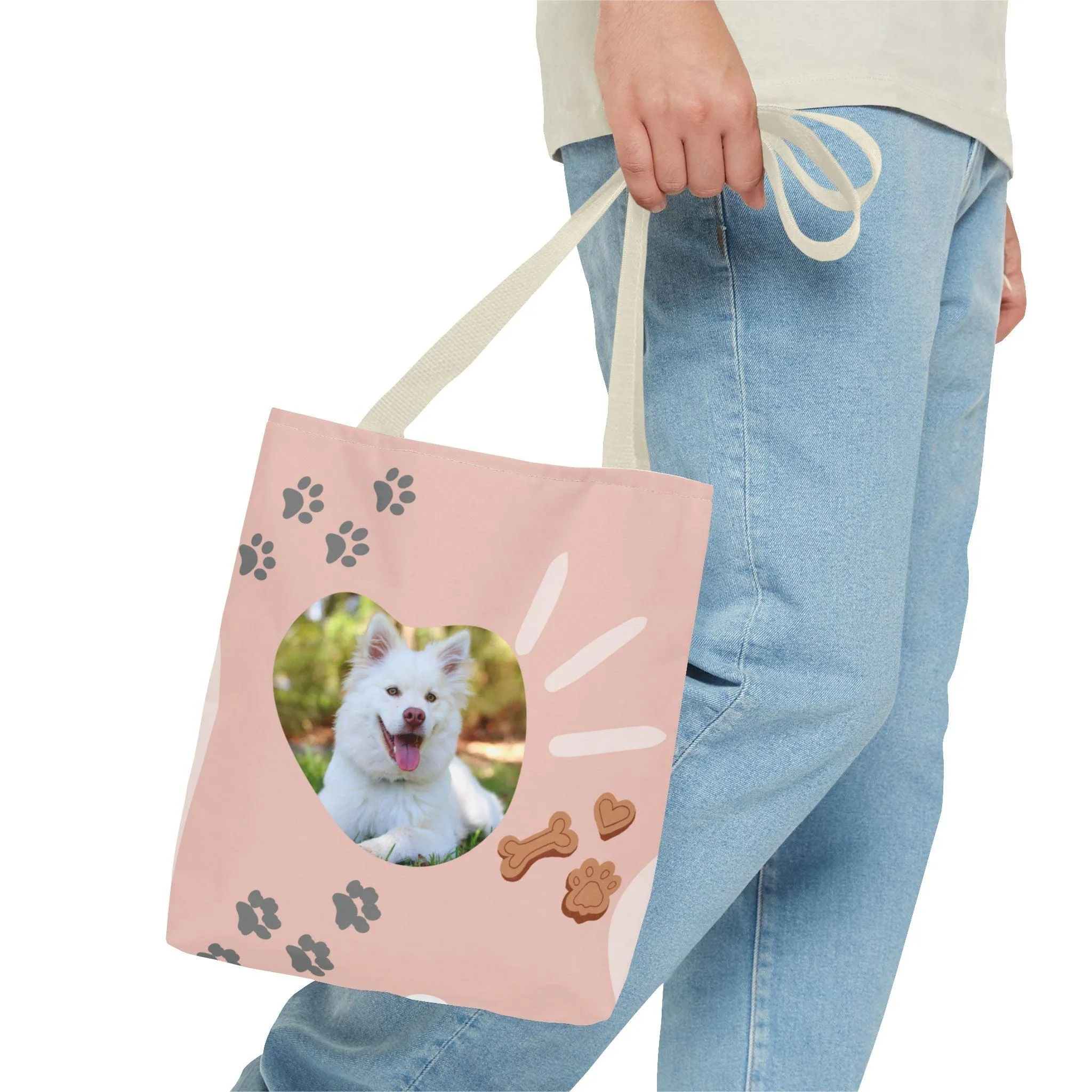 Bolso con Foto de Mascota/Bolso Personalizable/Bolso Amante Animales/Bolso uso Diario