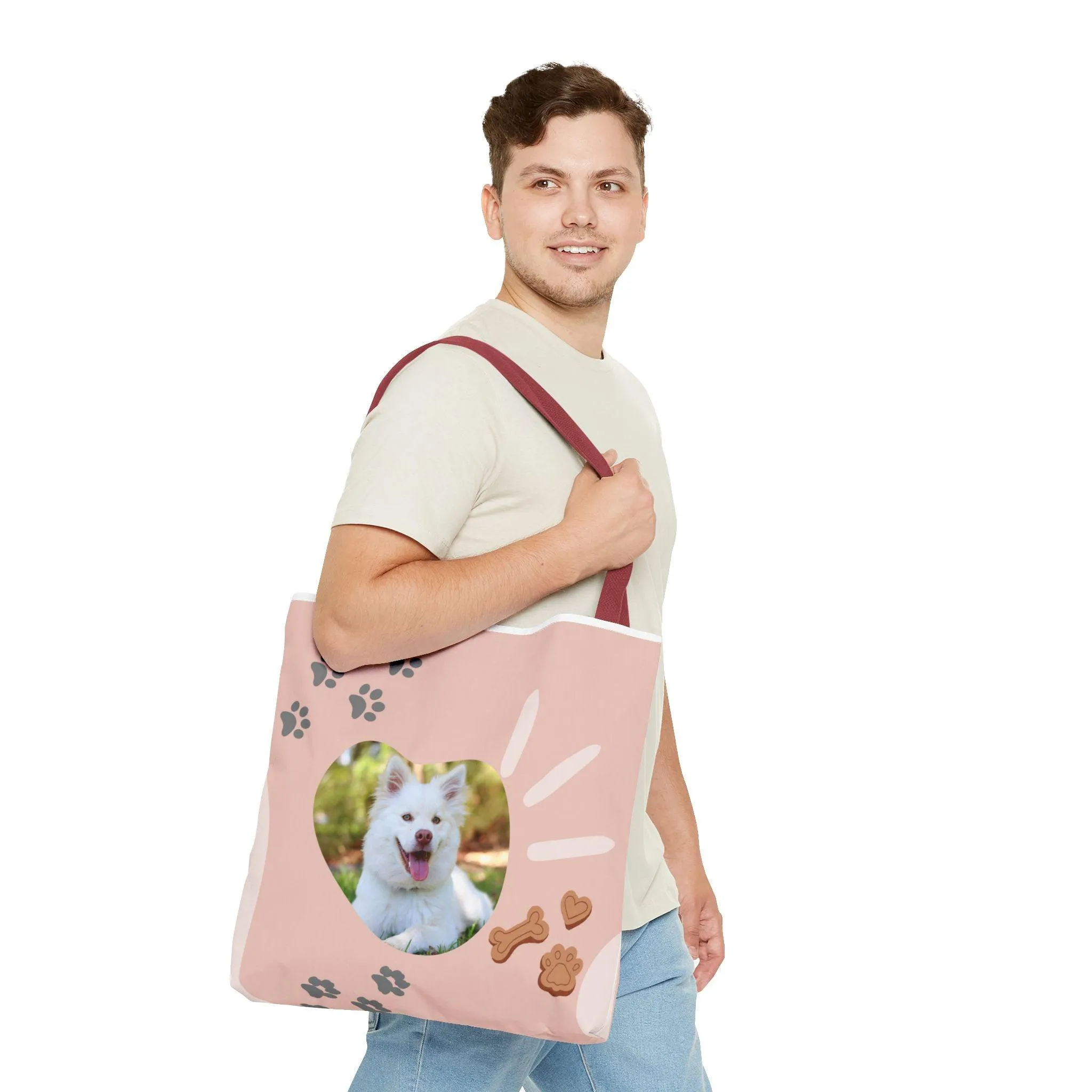 Bolso con Foto de Mascota/Bolso Personalizable/Bolso Amante Animales/Bolso uso Diario