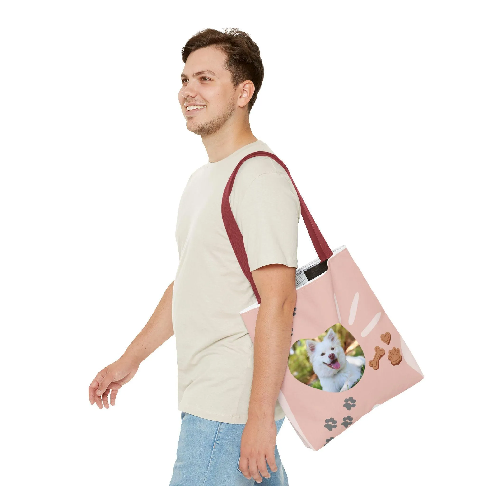 Bolso con Foto de Mascota/Bolso Personalizable/Bolso Amante Animales/Bolso uso Diario