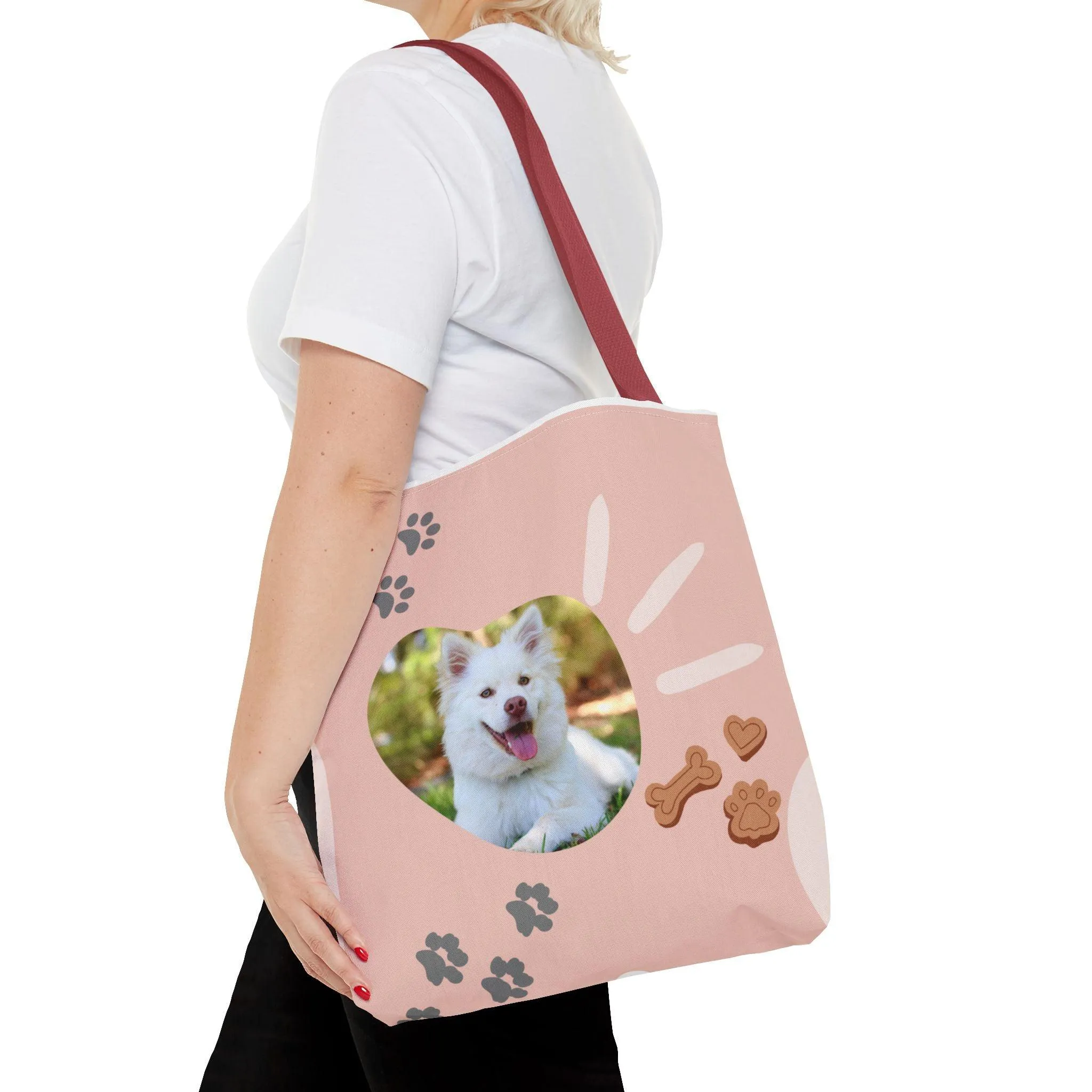 Bolso con Foto de Mascota/Bolso Personalizable/Bolso Amante Animales/Bolso uso Diario