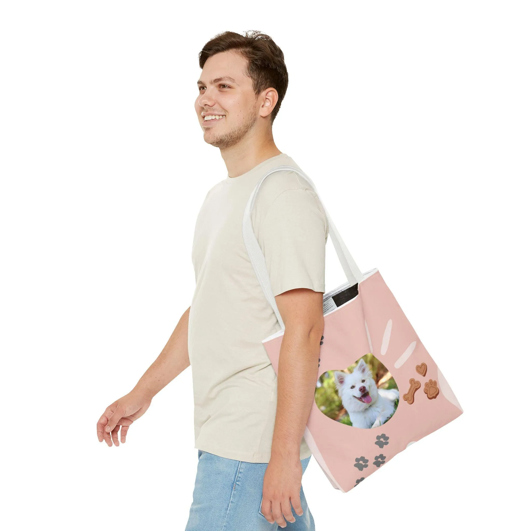 Bolso con Foto de Mascota/Bolso Personalizable/Bolso Amante Animales/Bolso uso Diario