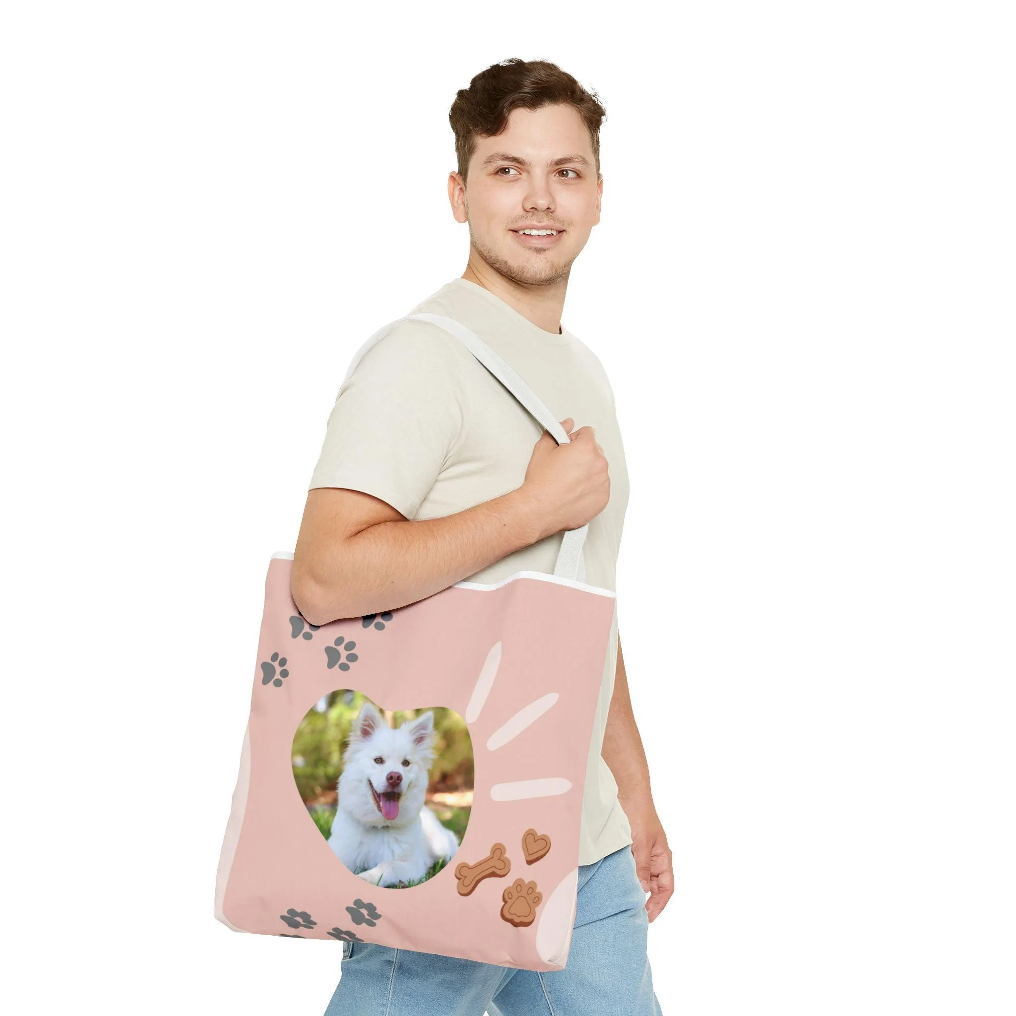 Bolso con Foto de Mascota/Bolso Personalizable/Bolso Amante Animales/Bolso uso Diario