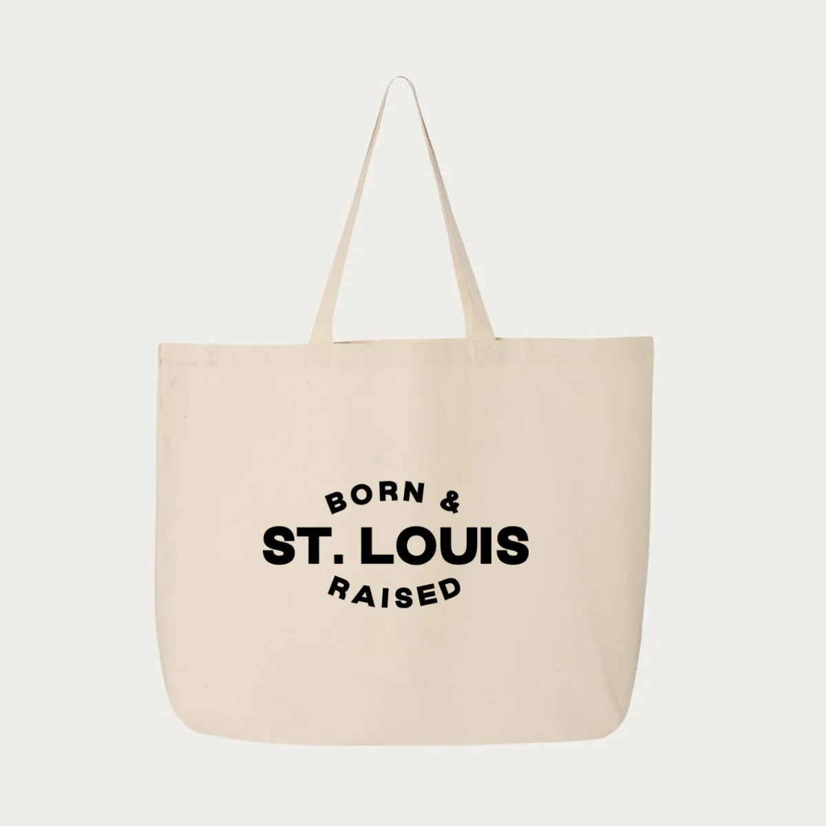 Born & Raised St. Louis Jumbo Tote