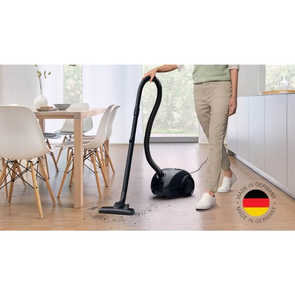 Bosch BGBS2BA1GB Serie 2 ProEco 600W 3kg Bagged Cylinder Vacuum Cleaner  Black