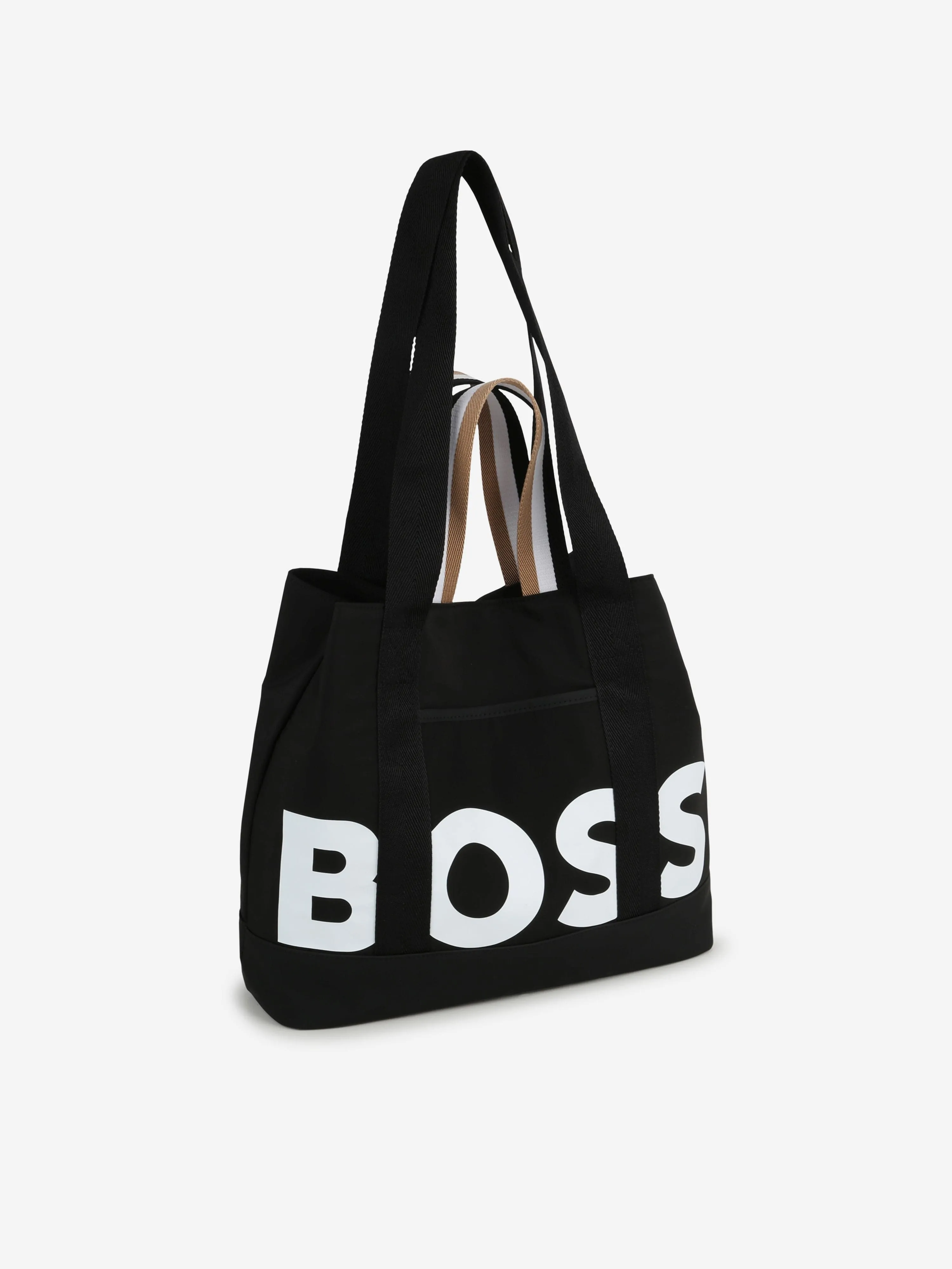 BOSS Girls Logo Tote Bag in Black (34cm)