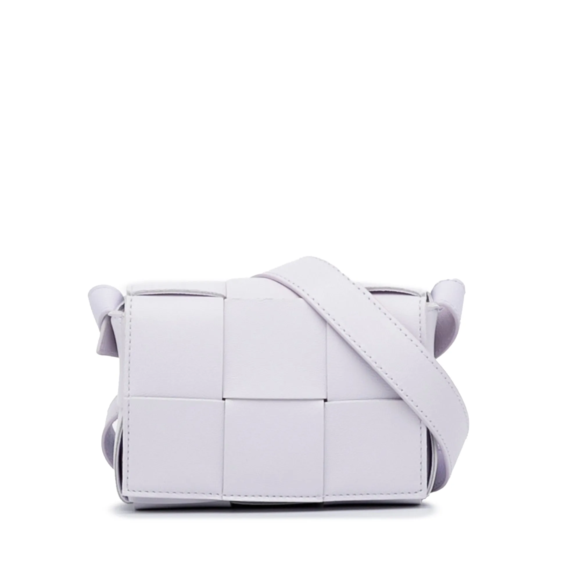 Bottega Veneta Cassette White Intrecciato