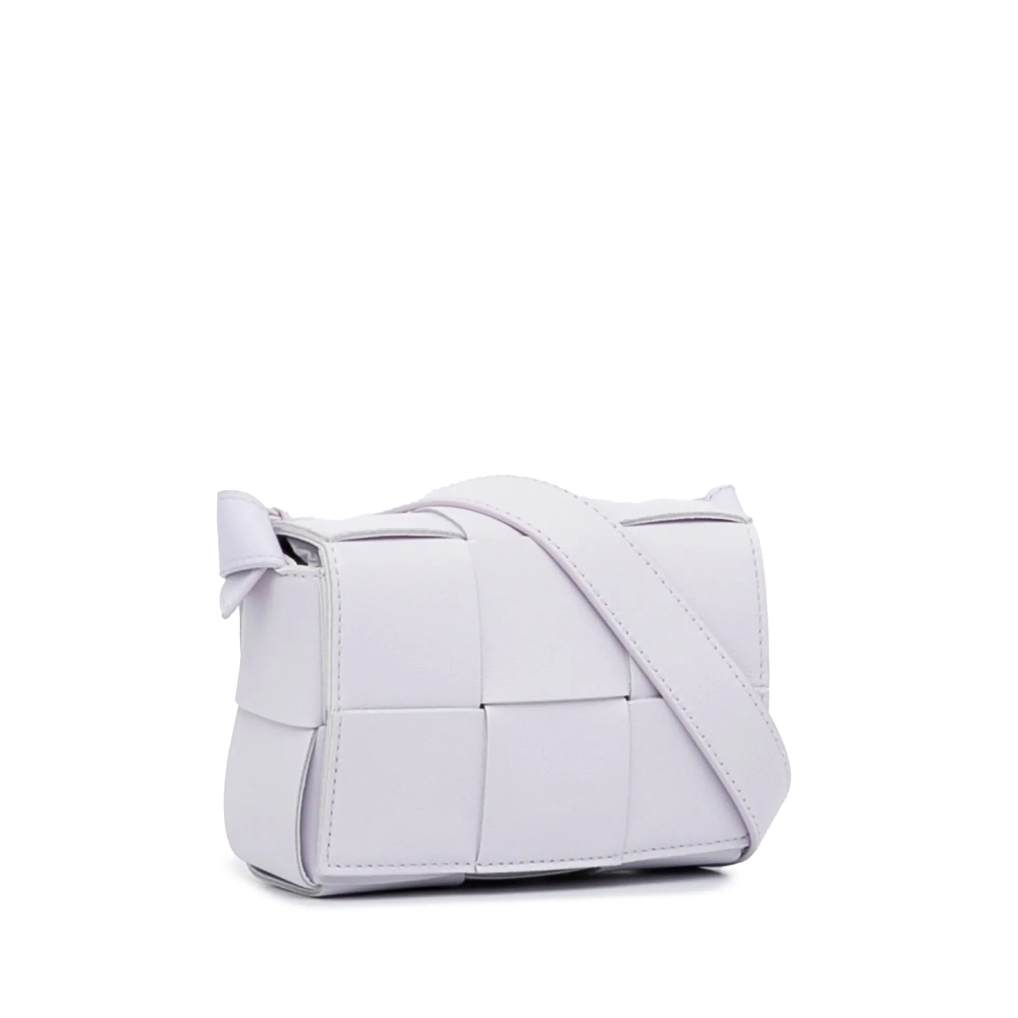 Bottega Veneta Cassette White Intrecciato