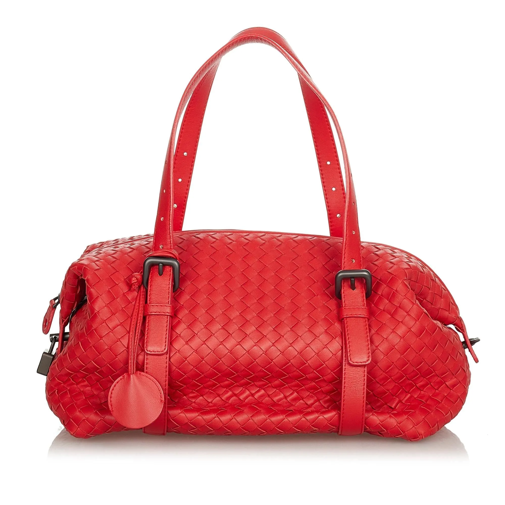 Bottega Veneta Intrecciato Leather Shoulder Bag (SHG-24536)