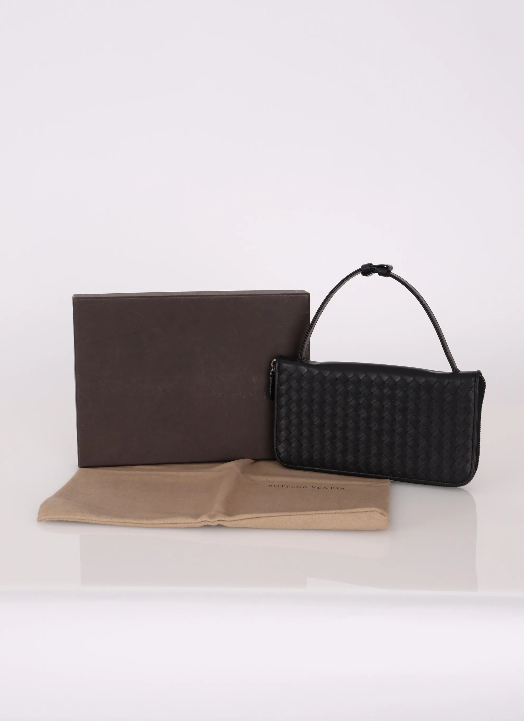 Bottega Veneta Intrecciato Long Wallet on Strap