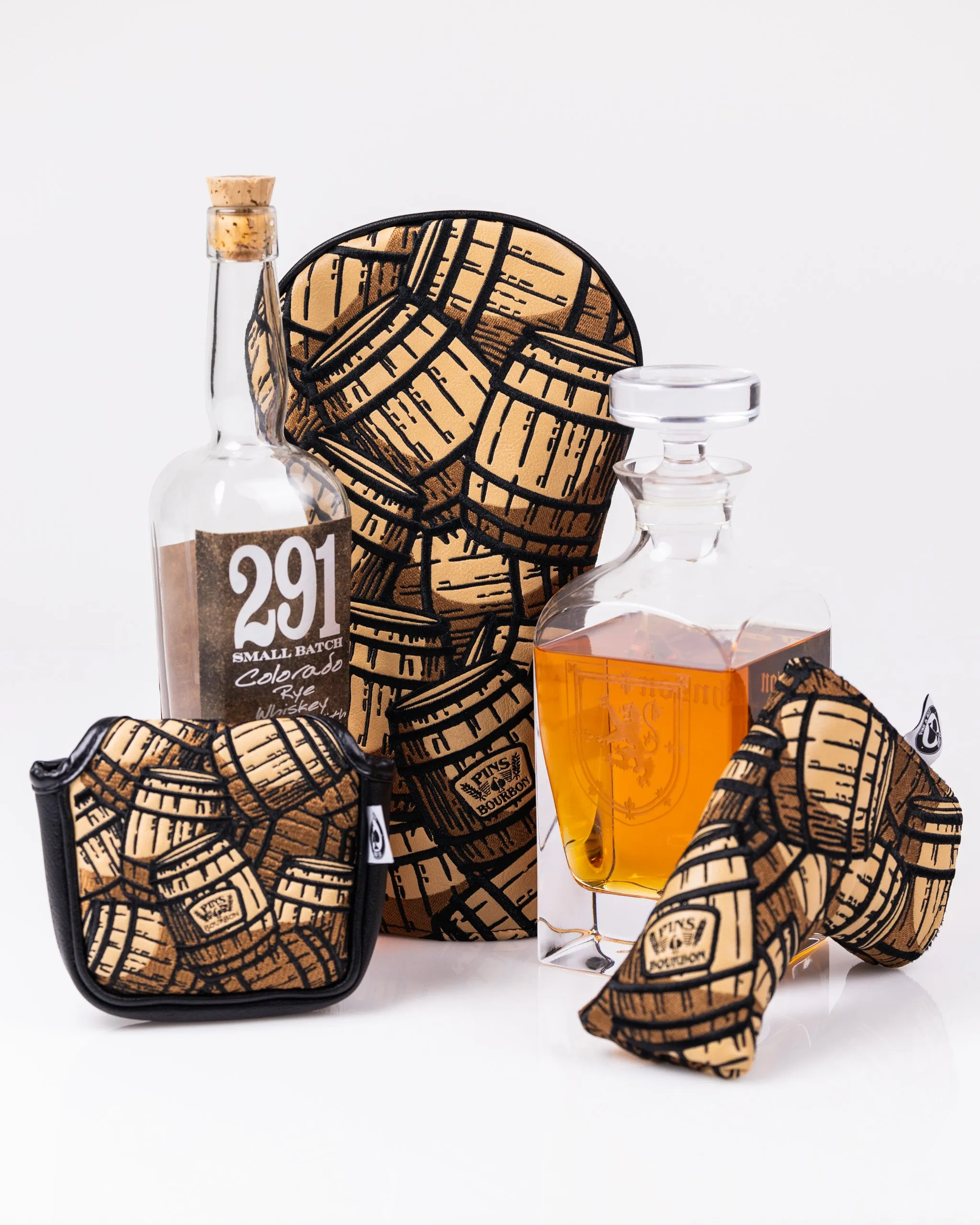 Bourbon Barrel Blade Putter Cover