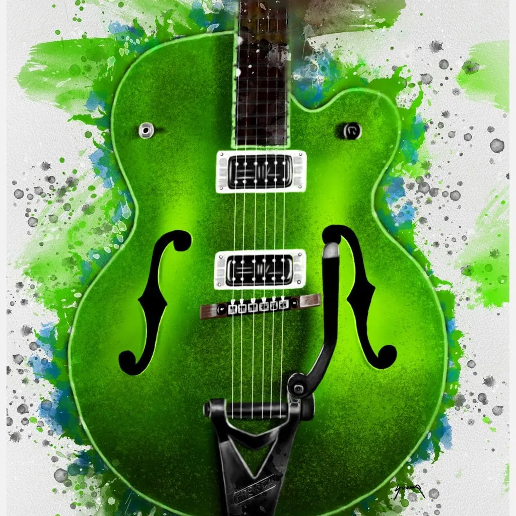 Brian Setzer's Guitar - Abraham Szomor