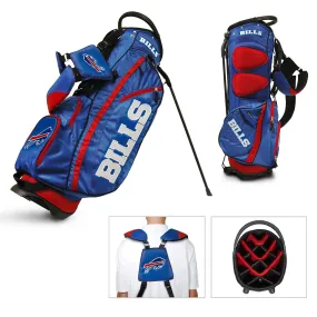 Buffalo Bills Team Golf Fairway Lightweight 14-Way Top Golf Club Stand Bag