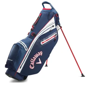 Callaway Hyper Dry C Stand Bag - Navy/White