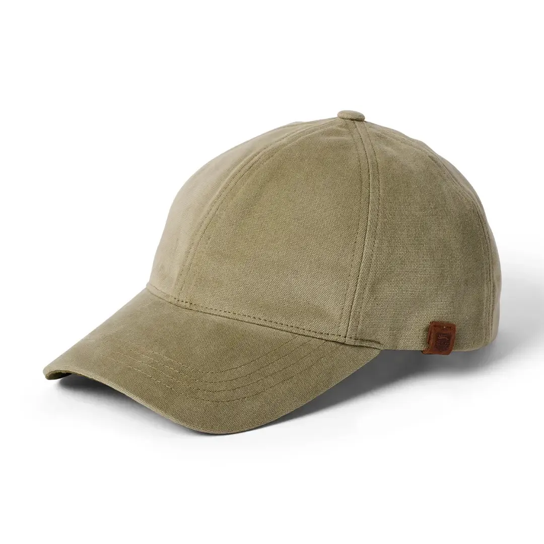 Canvas Baseball Cap - Sage/Khaki by Failsworth